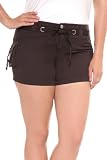 Torrid Plus Size Source of Wisdom - Chocolate Cargo Shorts