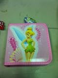 Walt Disney Tinkerbell CD Case and One Princess Travel Game Card Set