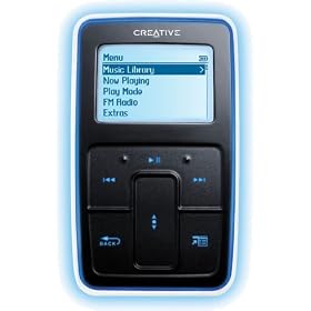 Creative Zen Micro 6GB �u���b�N���f�� �u�A�}�]�����ʃZ�b�g AC�A�_�v�^�t�v CZM6GSE-BK