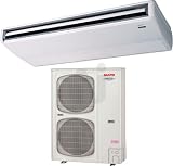 Sanyo 42THW72R 39,000 BTU Single Zone Ceiling-Suspended Heat Pump Ductless Split System with DC Inverter, Auto Louver Function and Fresh Air Intake Capability (THW4272R Indoor Unit/ CH4272R Outdoor Unit)