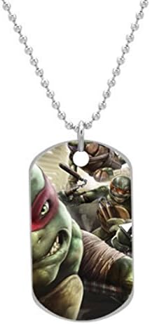 Teenage Mutant Ninja Turtles Out of The Shadows Custom OvaL Dog Tag (Large Size) Pet Tag Cat Animal Tag