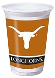 Lets Party By Creative Converting Texas Longhorns 20 oz. Plastic Cups
