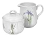 Corelle Coordinates Sugar and Creamer Set, Shadow Iris