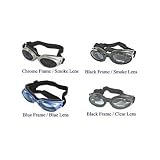 Doggles Large Original Black/Clear