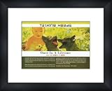 TALKING HEADS Once in a Lifetime - Custom Framed Original Ad