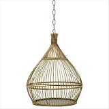 Bangka Small Bird Cage in Natural Antique