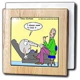 Rich Diesslins Funny Medicine Cartoons - Whistleblower - Tile Napkin Holders