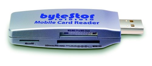 ByteStor USB 2.0- 9 in 1 Mobile Card Reader