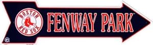 Boston Red Sox Fenway Park Arrow Sports Sign