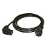 Interpower 86275070 Israeli Cord Set, SI-32 Plug Type, Angled IEC 60320 C19 Connector Type, Black Plug Color, Black Cable Color, 16A Amperage, 250VAC Voltage, 2.5m Length
