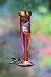 Schrodt Designs HBLR-E Ruby Etched Hummingbird Feeder