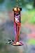 Outdoor Living : Schrodt Designs HBLR-E Ruby Etched Hummingbird Feeder