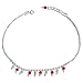 Womens Anklets Pair in Sterling Silver 10.5 Inches (ganklt012)