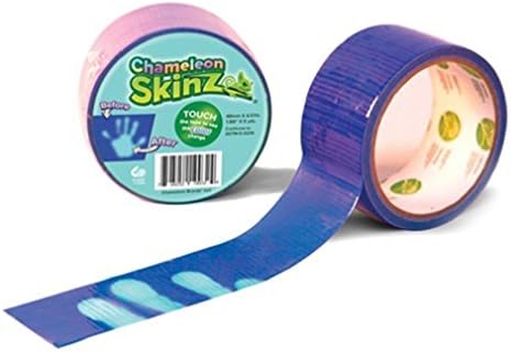 Chameleon Skinz Color Changing Navy to Aqua Thermal Sensitive Duct Tape