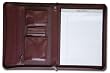 Burgundy Leather Enhanced Zip-Around Portfolio