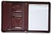 Burgundy Leather Enhanced Zip-Around Portfolio