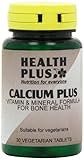 Health Plus Calcium Plus Mineral Supplement - 30 Tablets