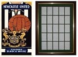 Framed Collectors card set of Football Club Badges (1958)
