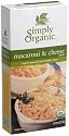 Simply Organic Macaroni & Cheddar Cheese, 6-Ounce Boxes (Pack of 12)