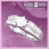 14K .90 CTW Diamond Engagement Ring