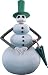 Nightmare Before Christmas - Snowman Jack Headknocker
