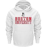 Boston Terriers White Champion Powerblend Hood