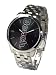 Bench BC0024BK Stainless Steel Bracelet Watch with Black Dial
