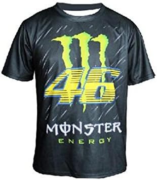 MotoGP Valentino Rossi #46 Logo Motorcycle Racing Quick-drying T-shirt Jersey L Size