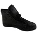 Womens Converse All Star Shoes Black Leather Trainers Hi Top Ankle Boot Size 3-8