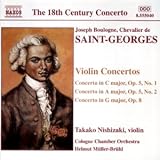 SAint-Georges - Violin Concertos