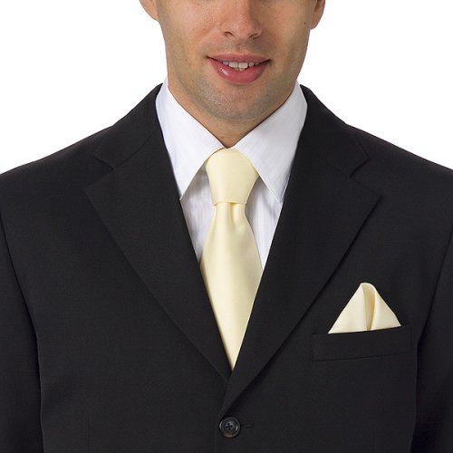 Click here to buy Isaac Mizrahi for Target® Tie and Pocket Square Set - Opal Cream (Ivory) by Target.