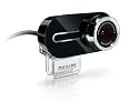 Philips SPZ 6500 2 MP CMOS Notebook Webcam (8-fach dig. Zoom, 2x Mikrofon, USB 2.0) schwarz