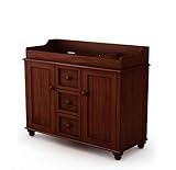 Baby Changing Table Country Style in Sumptuous Cherry Finish