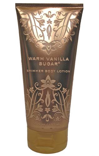 Bath & Body Works Warm Vanilla Sugar Shimmer Body Lotion 6 oz - Special Edition