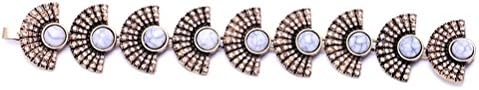 Uwant JewelryLuxury Vintage Diamond Bracelet 9 Stone Sector - UN00336