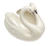 Lenox Wedding Promises Platinum Banded Ivory China Swan Ring Holder Reviews