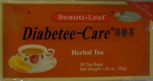Herbal Tea Diabetee Care Natural Te Diabetico 20 Tea Bags