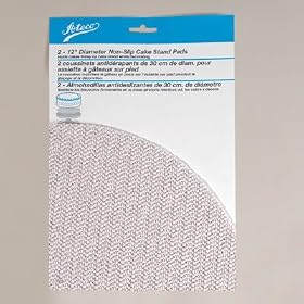 Ateco 12" Non-Slip Cake Stand Pads, 2 per pack by Ateco
