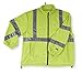 Condor Jacket, Safety, Type 3, Lime, Fleece, M - 2RE44