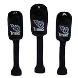 Tennessee Titans NFL Golf Driver Headcover Set of 3