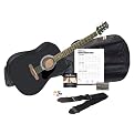 Silvertone Acoustic Guitar Package - Black (SD3000)