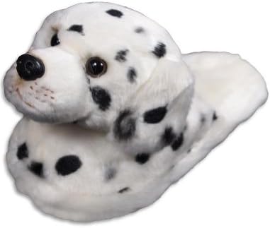 Dambino - Girls' Dalmation Slippers, White 32336-13MUSLittleKid