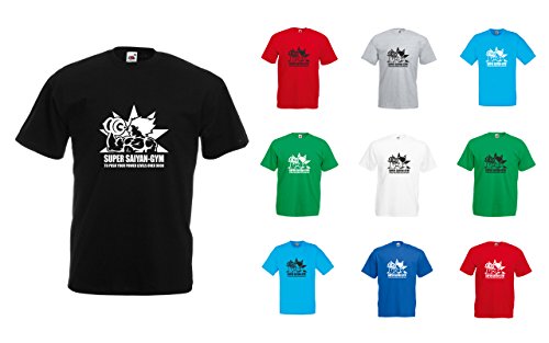 Super Saiyan Gym, Mens Printed T-Shirt
