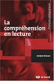 Revue De Boeck  / La compréhension en lecture