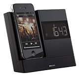 Kitsound XDOCK Clock Radio Dock for iPod and iPhone 4S/4/3GS/3G - Black