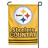 Pittsburgh STEELERS COUNTRY NFL Garden Size FLAG