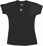 Linebreak Womens Compression Short Sleeve T-Shirt Black Small
