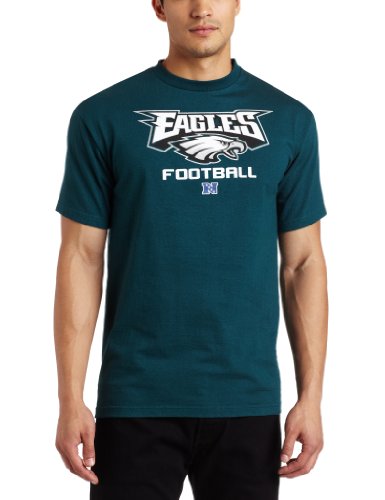 NFL Men's Philadelphia Eagles Critical Victory V Short Sleeve Basic Tee (Hunter Green, XX-Large)