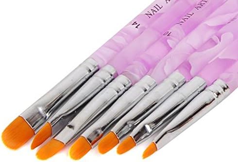 Generic French Manicure UV Gel Brush Nail No2.4.6.8.10.12.14