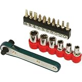 Buy 17 pc Offset Ratchet & Socket Driver set by Elenco